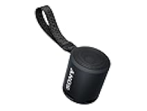 Compact & Portable Waterproof Wireless Bluetooth Speaker with Extra BASS - Black