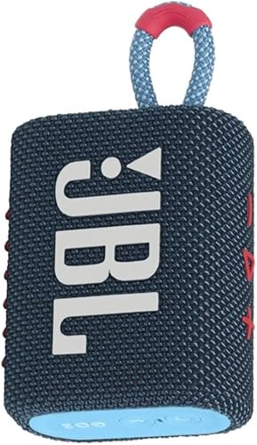 Miniatura 2 de JBL Go 3 Altavoz Bluetooth portátil impermeable IP67 a prueba de polvo para exteriores (azul rosa)
