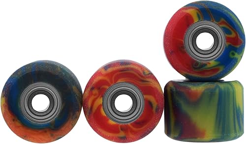 Miniatura 7 de Teak Tuning Apex 61D - Ruedas de diapasón de uretano, forma corta, 0.260in de diámetro, rodamientos sigilosos ABEC-9, fabricadas en los Estados