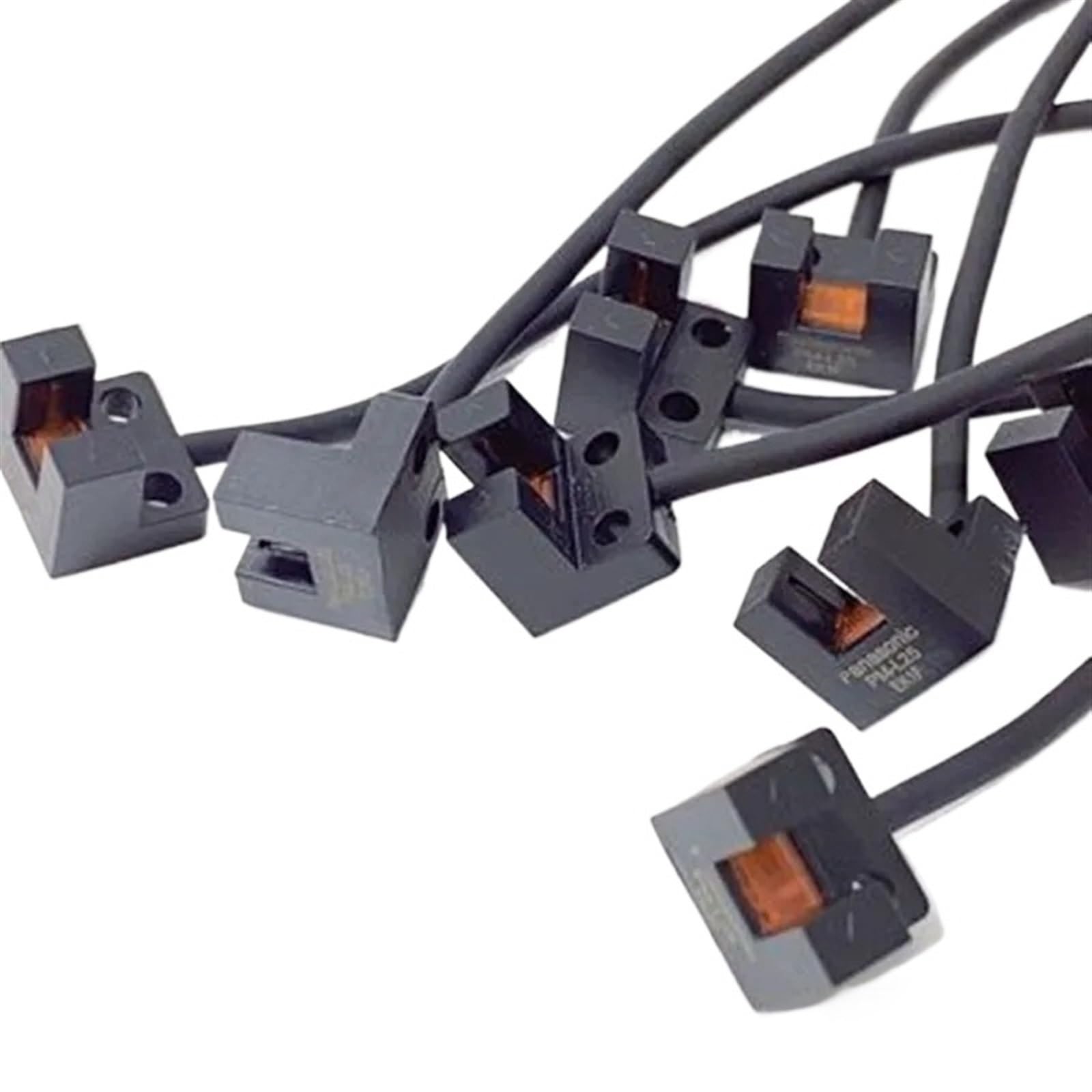 Pxqchavln Pm-L25 2Pcs U-Groove Photoelectric Switch Sensor Pm-U25 Pm-R25 Pm-T25 Pm-K25 Pm-F25 Pm-Y25 Proximity(Pm-L25)