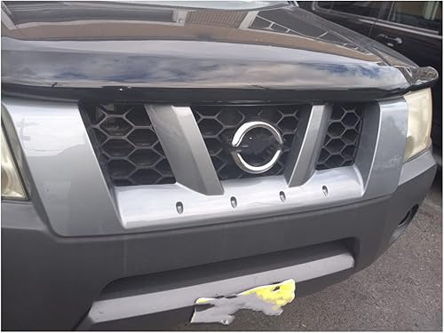 Miniatura 3 de HECASA Parrilla delantera compatible con Nissan Xterra Off-Road S SE 62310ZS20A, 62310EA000, NI1200220 Parachoques superior gris brillante