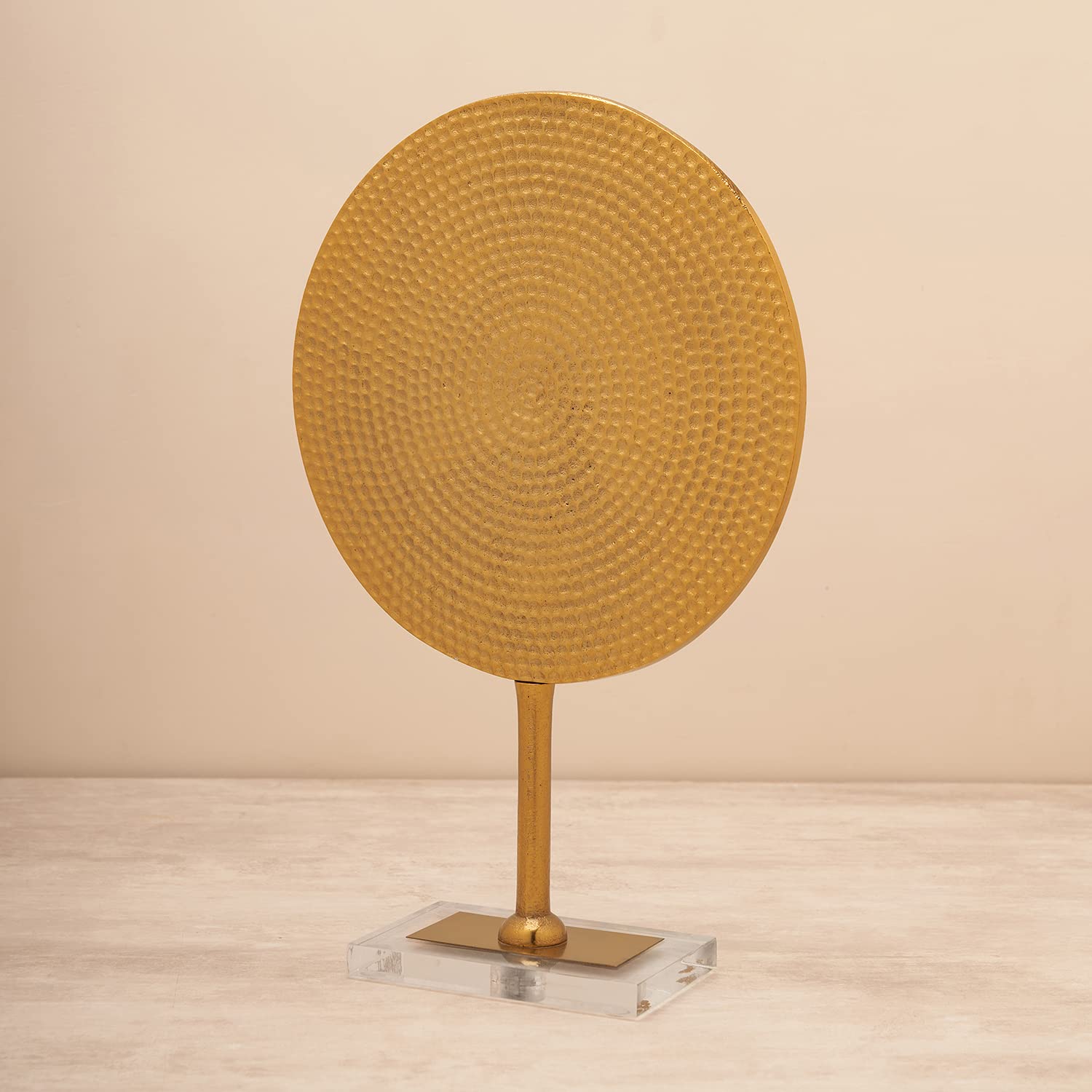 PURE HOME + LIVING and Embossed Gold Decorative Accent