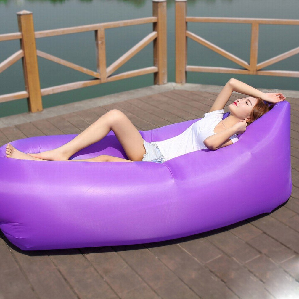Sofá plegable de dormir GZZ cama portátil inflable para camping libre de humedad
