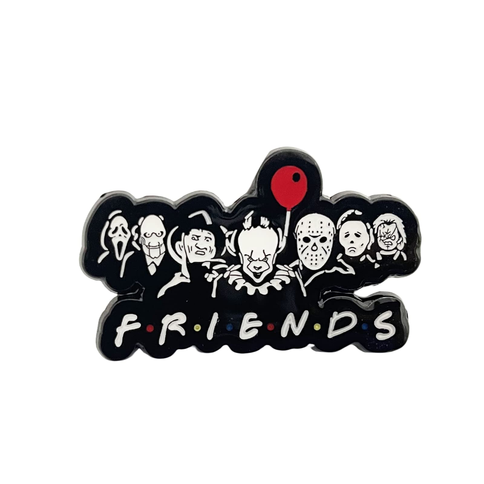 Horror Halloween Pins, TV Movie Pin, Gifts for Women, Men (A)