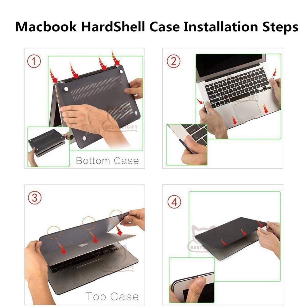 MacBook Air 13 Shell Case 2020/2019/2018 ProCase Procase atelier
