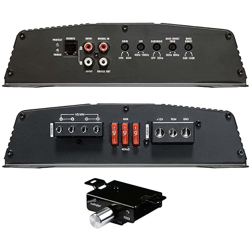 Miniatura 3 de Audiopipe APEL15001 Mono Block Amplificador 1500 Watts