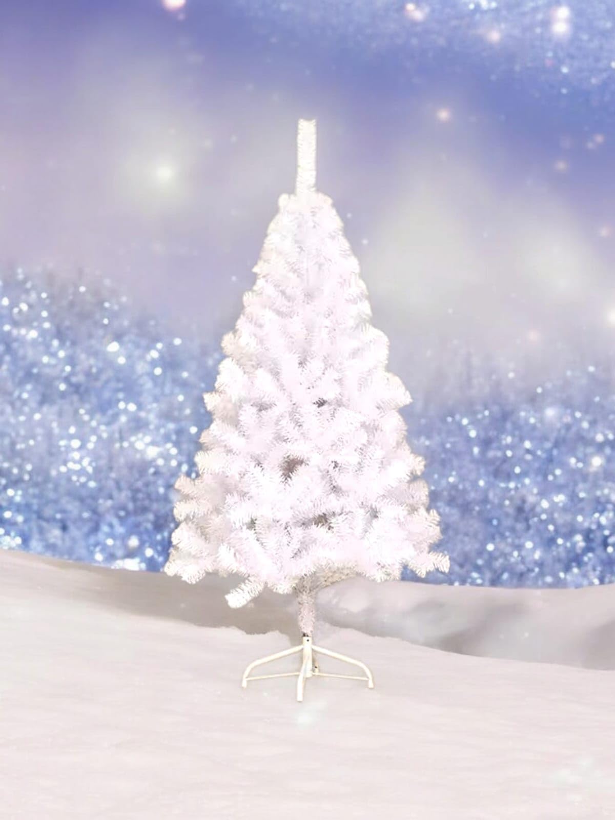 Suninow Pine Christmas Tree | Merry Christmas Tree| Christmas Tree Gifts Items| Christmas Decoration |Christmas Decorations | Christmas Gifts | Christmas Decoration Items for Home (6ft White Pine)