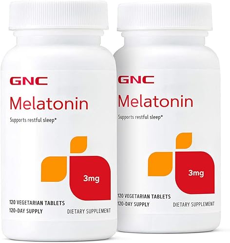 GNC Melatonina 3mg - Paquete doble