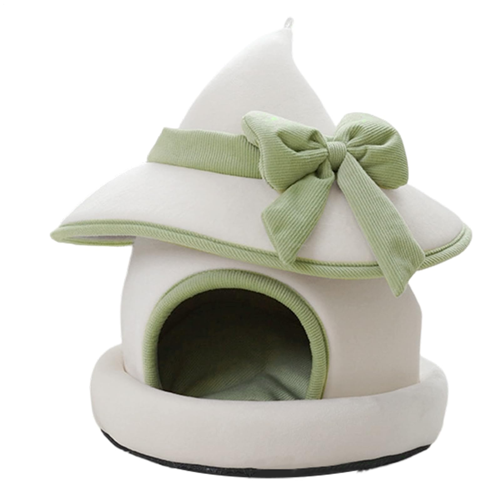 Bunny House, Cute Winter Bunny House Hat Shape, Removable Hamster Cage, for Chinchilla Guinea Pigs Ferret Hedgehog Chicken Kitten Small Animal Home Indoor Winter