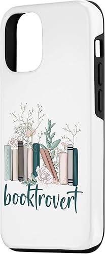 Miniatura 2 de Funda para iPhone 1212 Pro Grow Your Mind Wildflower Book Booktrovert Floral para mujer
