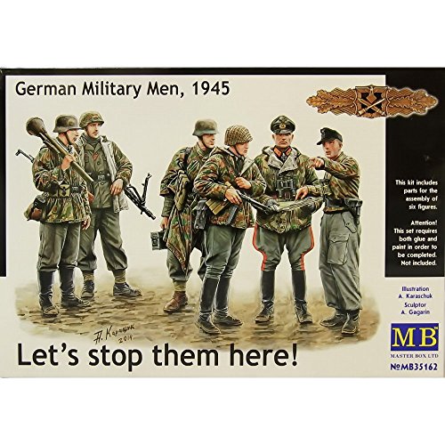 Master Box Models Figuras Militares Alemanas 6 pzas 1/35 miniatura 3