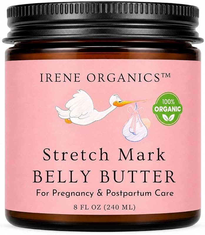 Manteiga corporal Irene Organics para cuidados da pele, 225 g