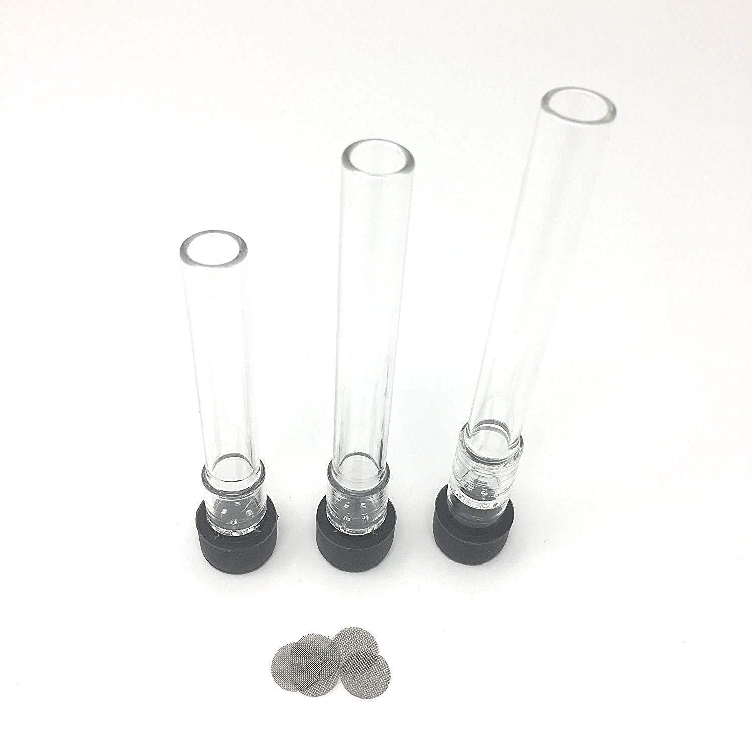 Arizer Solo/Solo II - Arizer Air/Air II Ersatz-Mundstück aus Glas - (mittel 108mm)