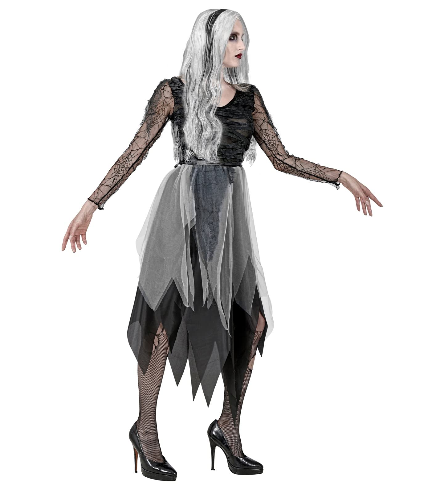 Widmann - Horrible ghost costume, dress, theme party, Halloween, Multicoloured - Image 3