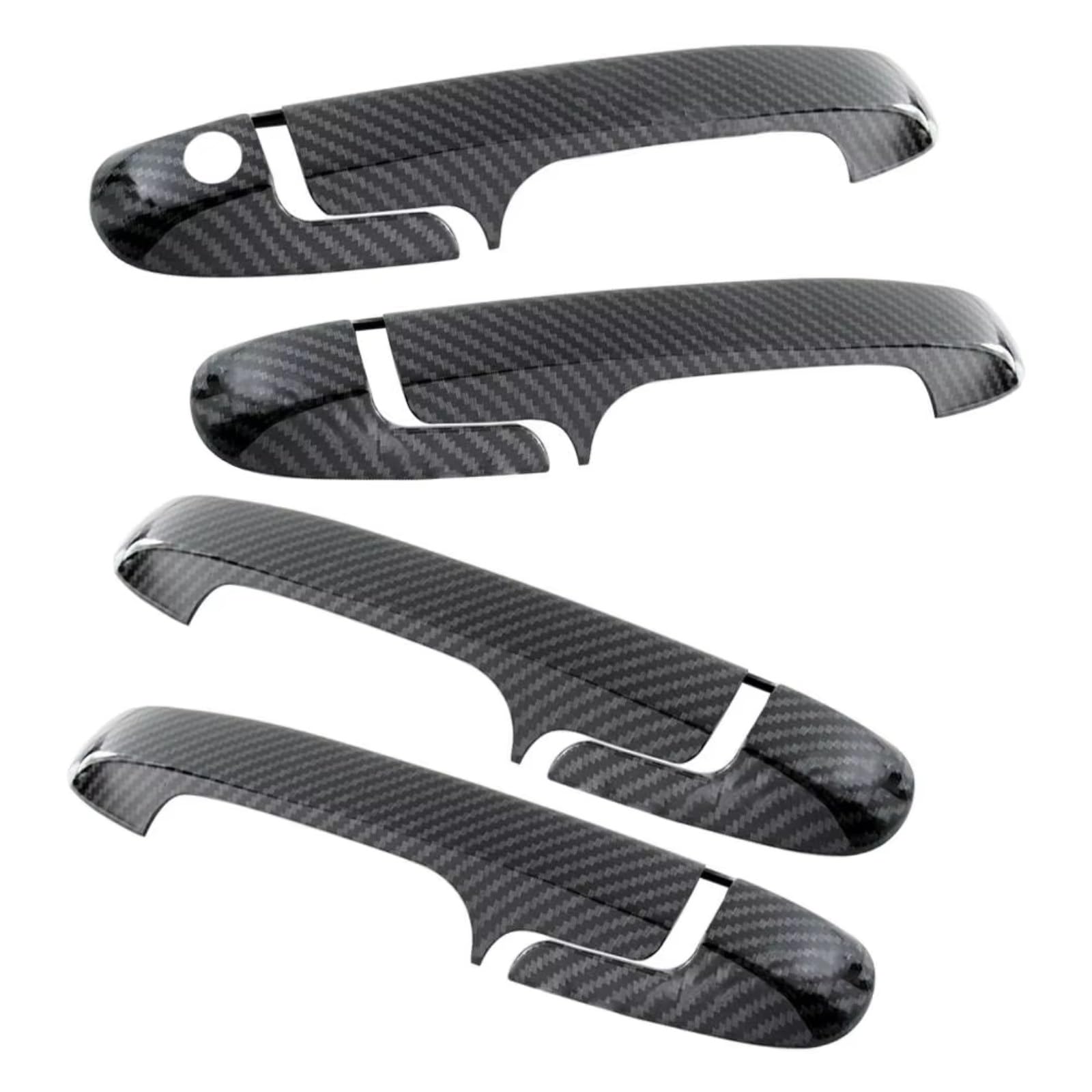 Qdzvalumv One Color Car Door Handles Cover Shell Compatible With For Accord 2003-2007 Car Side Door Handle Cover Trim Set Protector Outer Front Rear Cap