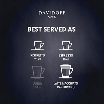 Davidoff Crema Elegant Lungo 10lu Kapsül Kahve, DCEL10