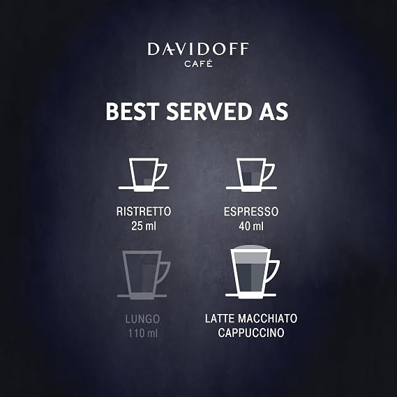 Davidoff Crema Elegant Lungo 10lu Kapsül Kahve, DCEL10