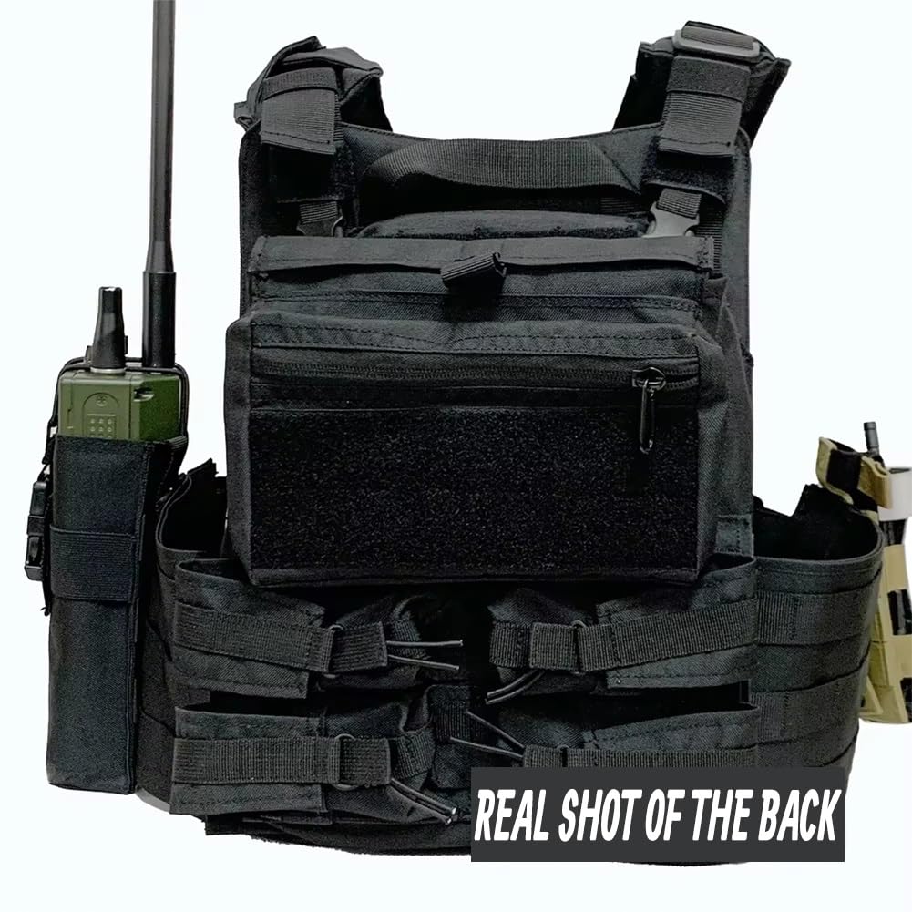 Chaleco Táctico Multifuncional Para Airsoft, Conjunto Completo - Con Portacargador Y Pequeña Bolsa Herramientas EDC. Equipo Modular Para El Pecho Para Cosplay, Juegos Guerra Al Aire Libre