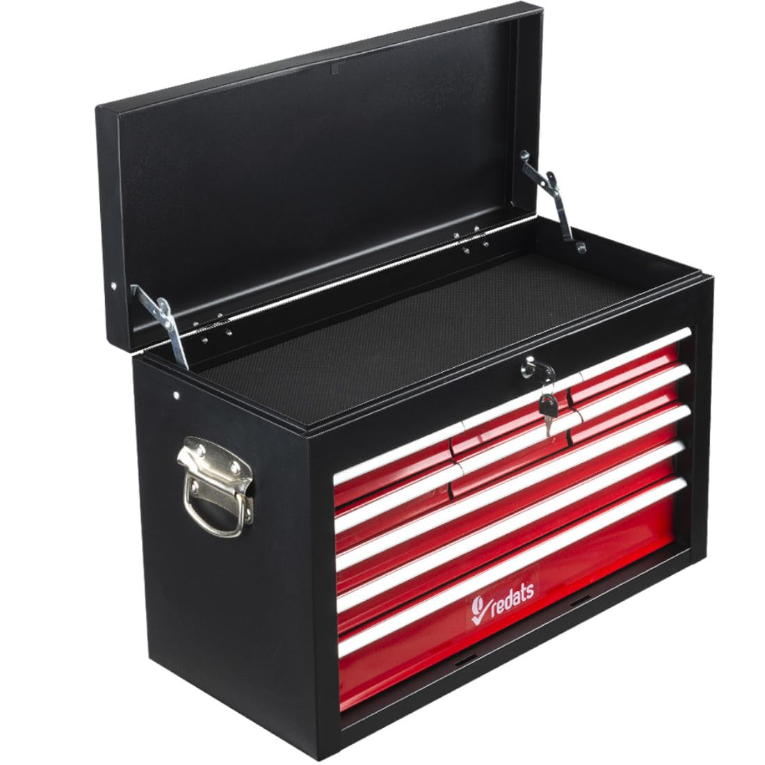 SIO Cofre de Herramientas 9 Cajones con Cerradura – Caja Metálica Organizador Taller – Sistema de Almacenaje Profesional para Herramientas – Robusto, Seguro y Compacto