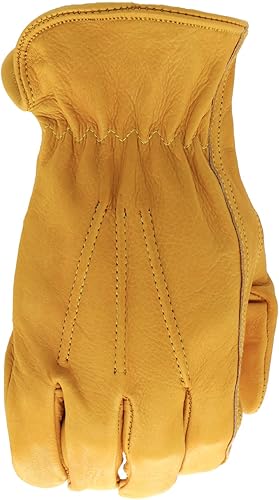 Miniatura 2 de BOSS unisex adult durable Work Gloves, Brown, 2X-Large US, 1 Count (Pack of 1)