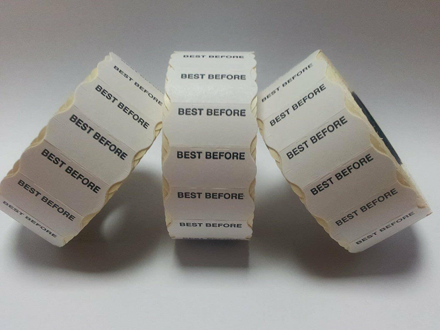 Gato CT4 26mm x 12mm Price Gun Labels White Pre Printed Best Before 20 Rolls 30,000 Labels