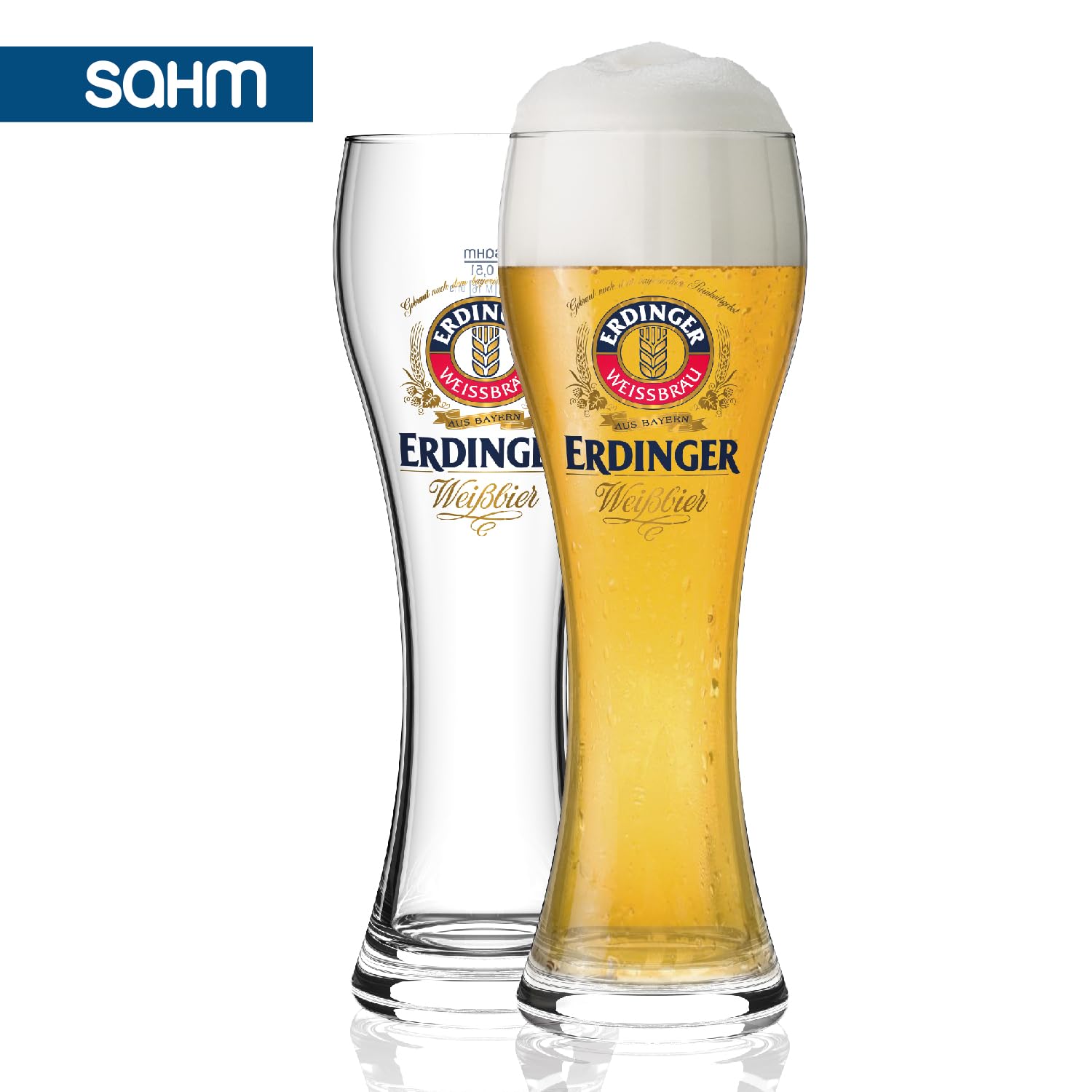 Set Di 6 Bicchieri Da Birra Pilsner Urquell Originali In Vetro Capacit 0 5 Litri Stile 1115857