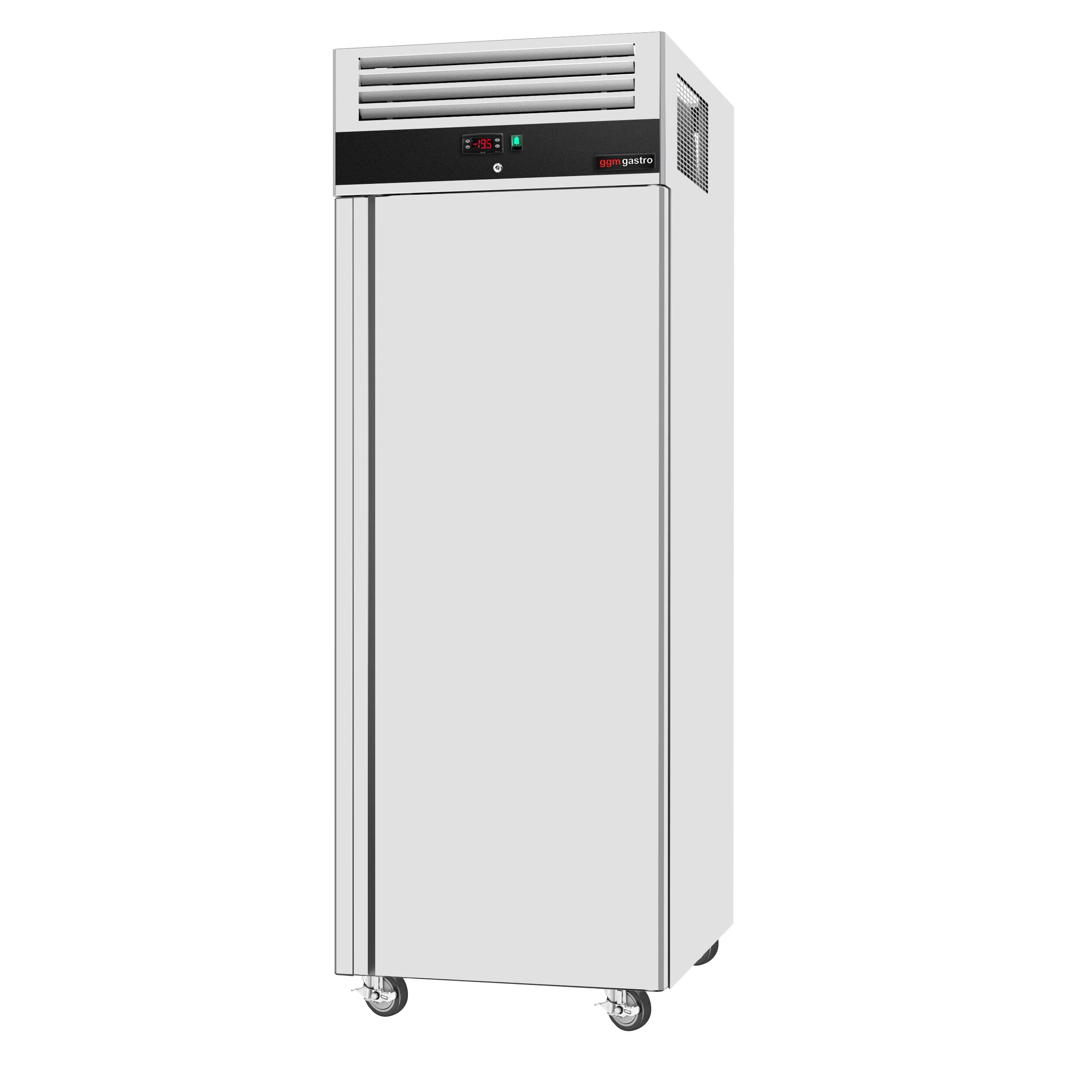 GGM Gastro Tiefkühlschrank ECO 400 L | Ideal für den Dauereinsatz, hygienisch durch Edelstahl, einfache Reinigung, abschließbar, flexibel positionierbar