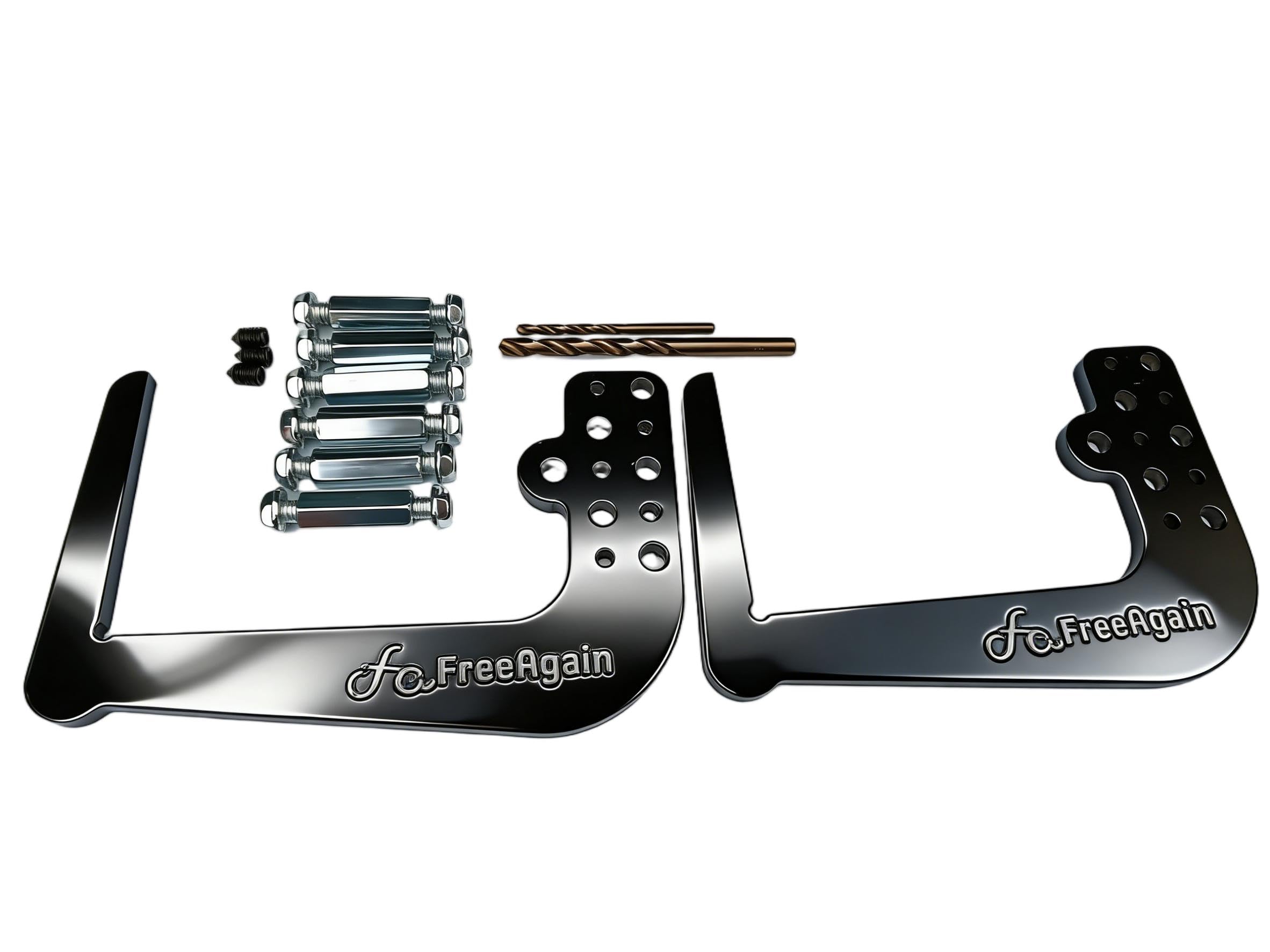 Photo 1 of **Missing nuts and bolts**FreeAgain Heavy-Duty RV Bumper Reinforcement Kit – Universal Mounting System for Square Bumpers – 400 lbs Weight Capacity  – Stops Sagging & Prevents Damage to Bike Racks, Cargo Carriers & More(No.2)