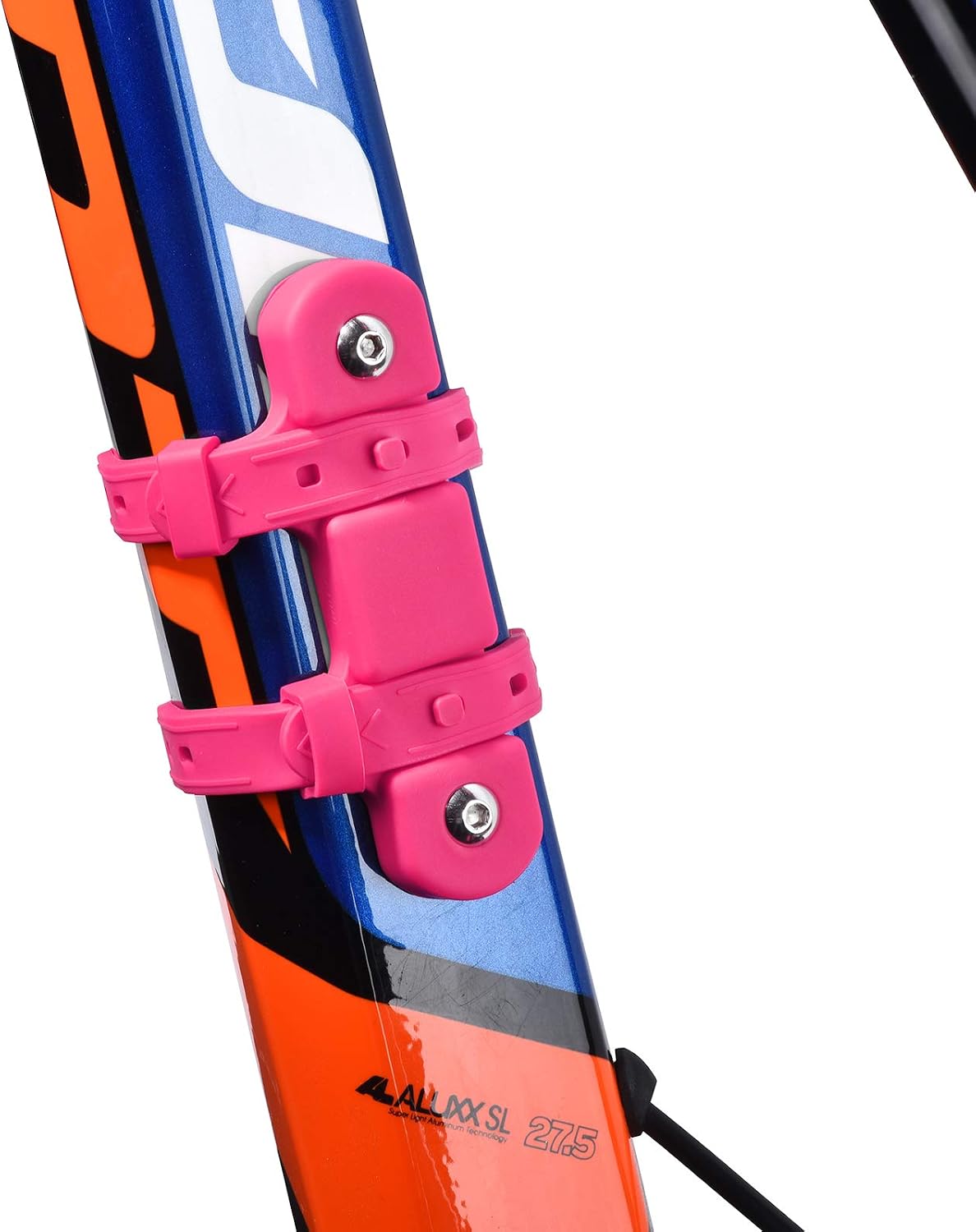 Bike Bottle Cage Mounting Base, Cup Mounting Base for Many Kinds Bikes, Fits Most Stroller Drink Holder, Silicone Material, Many Colors are Available.