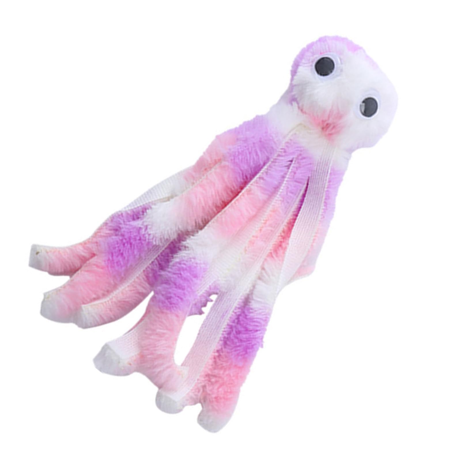 Bhfyob As Pictures Show N Cat Chewing Toy Plush Octopus Teaser Toy With Catnips Cats Teether Animal Toy Interactive Boredom Cat Entertainment Toy