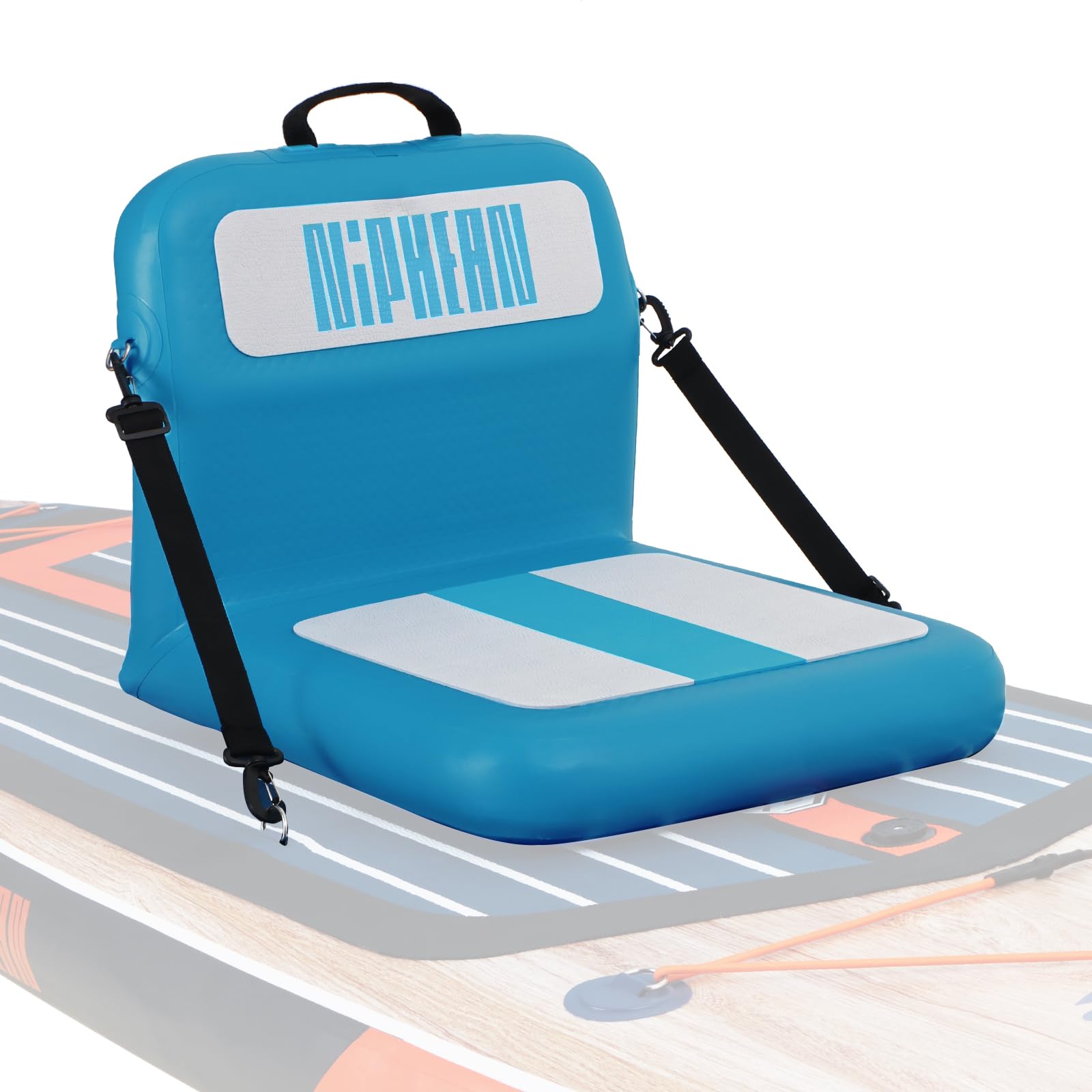 Niphean Sedile SUP Gonfiabile con Supporto Posteriore, Sedile per Sup Robusto per Tavole Gonfiabili, Canoa, Barca, Kayak, Adulti e Bambini, Non Sono Necessarie Cinghie, Semplice Confortevole