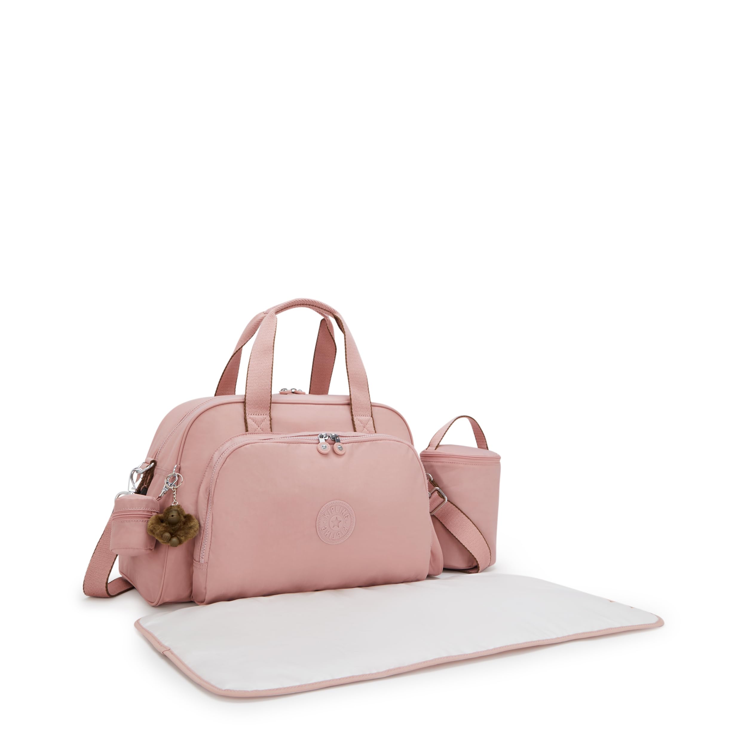 Kipling bolso de pañales Basic Camama Babybag Memory Pink rosa viejo