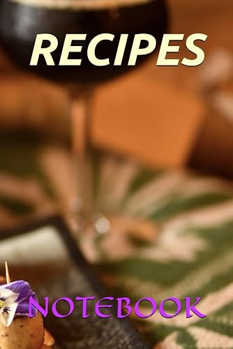 Ruben | Recipes Notebook: The Art of Flavor | 110 Pages
