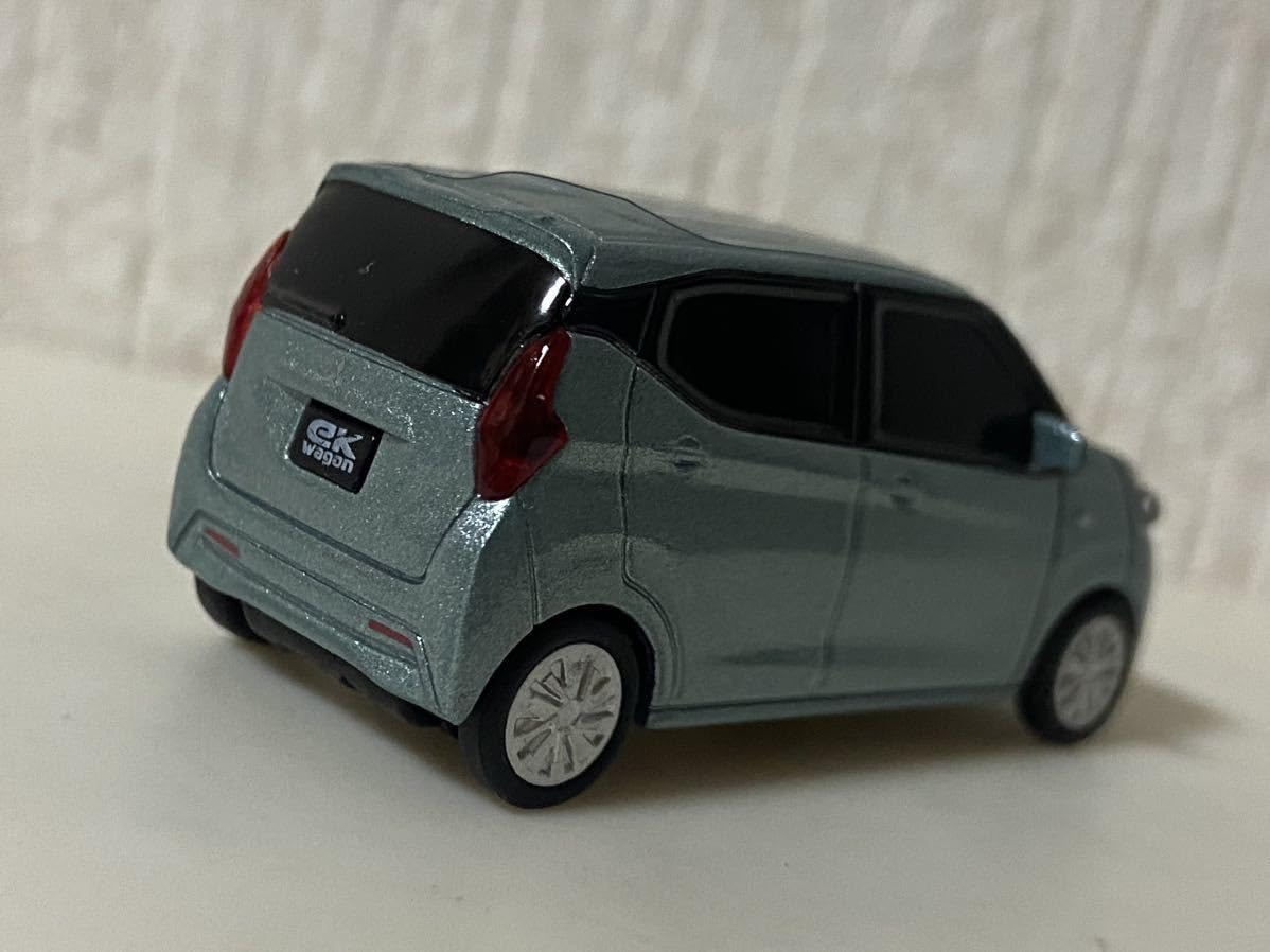 Amazon | ディーラー特注 1/64 三菱 ekワゴン ミントブルーメタリック
