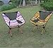 YUANBAI Ultralight Portable Folding Camping Chairs,Portable Compact for Outdoor Camp, Travel, Beach, Picnic, Festival, Hiking, Lightweight Backpacking (Yellow)