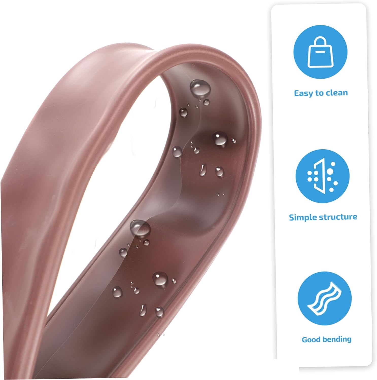 Cabilock Door Draft Stopper Windproof Sealing Strip Flexible Under Door Seal for Noise Blocking Material Weather Stripping for Home Use