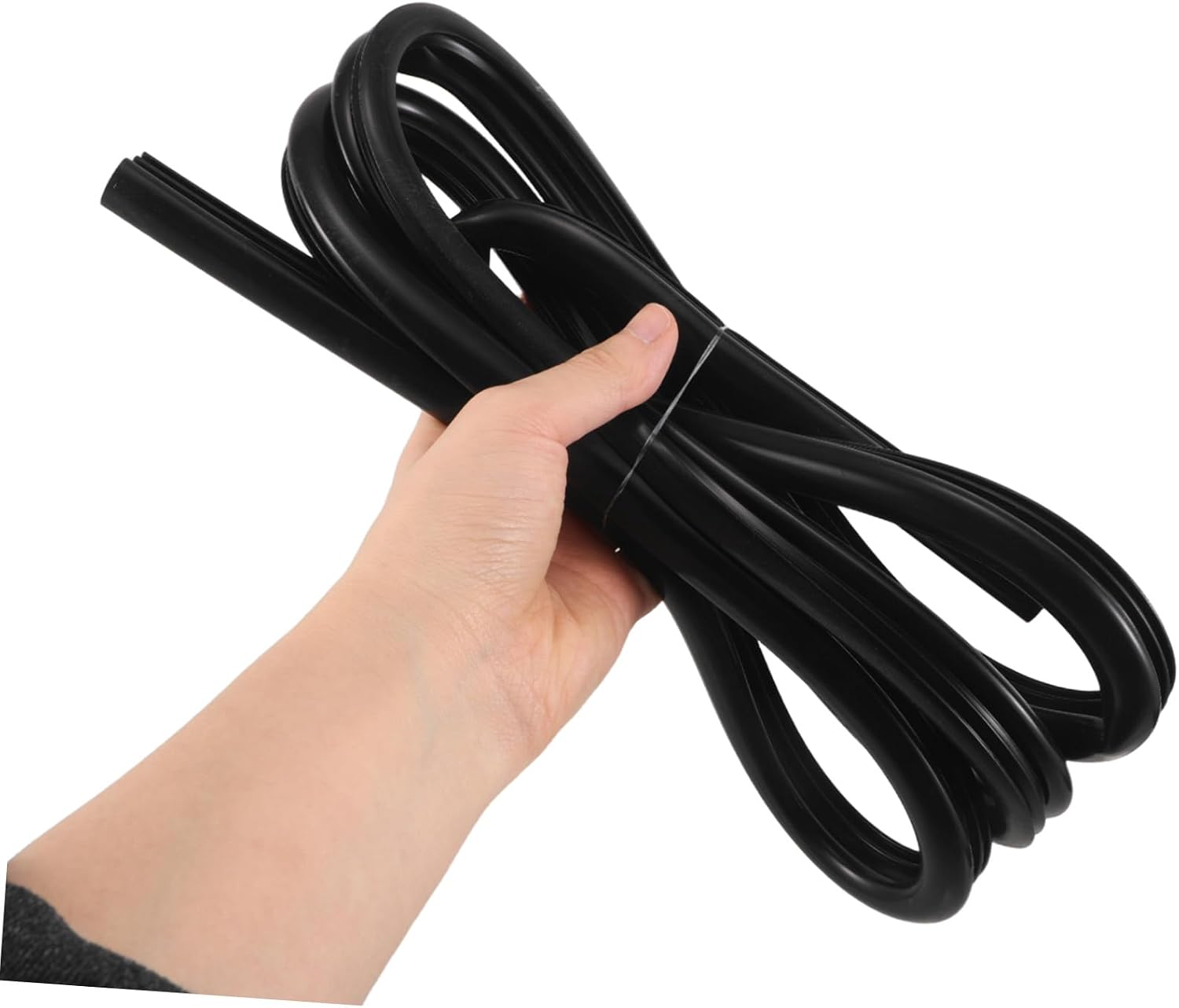 TEHAUX Cooler Lid Seal Gasket Replacement for Refrigerator Door Black