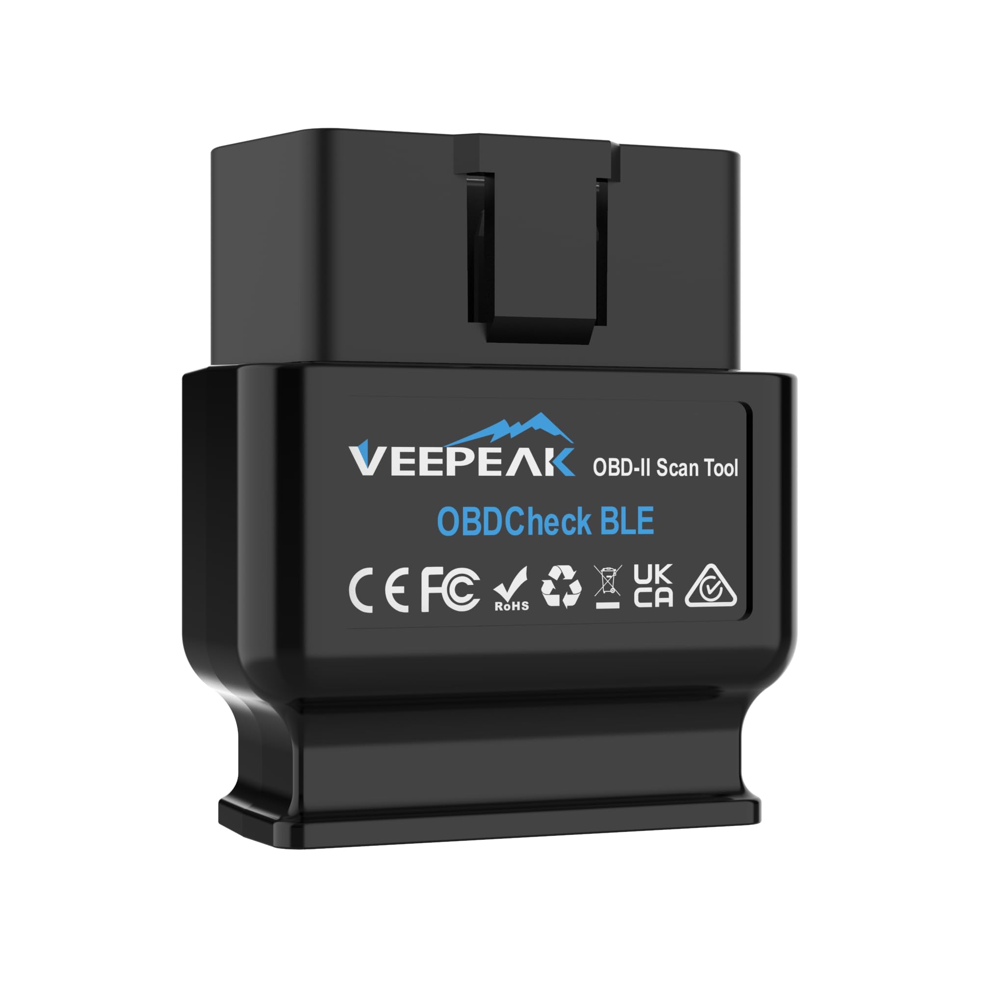 Veepeak OBDCheck BLE Bluetooth OBD II Diagnosegerät Auto Diagnose Codeleser Scanner kompatibel mit iOS UND Android