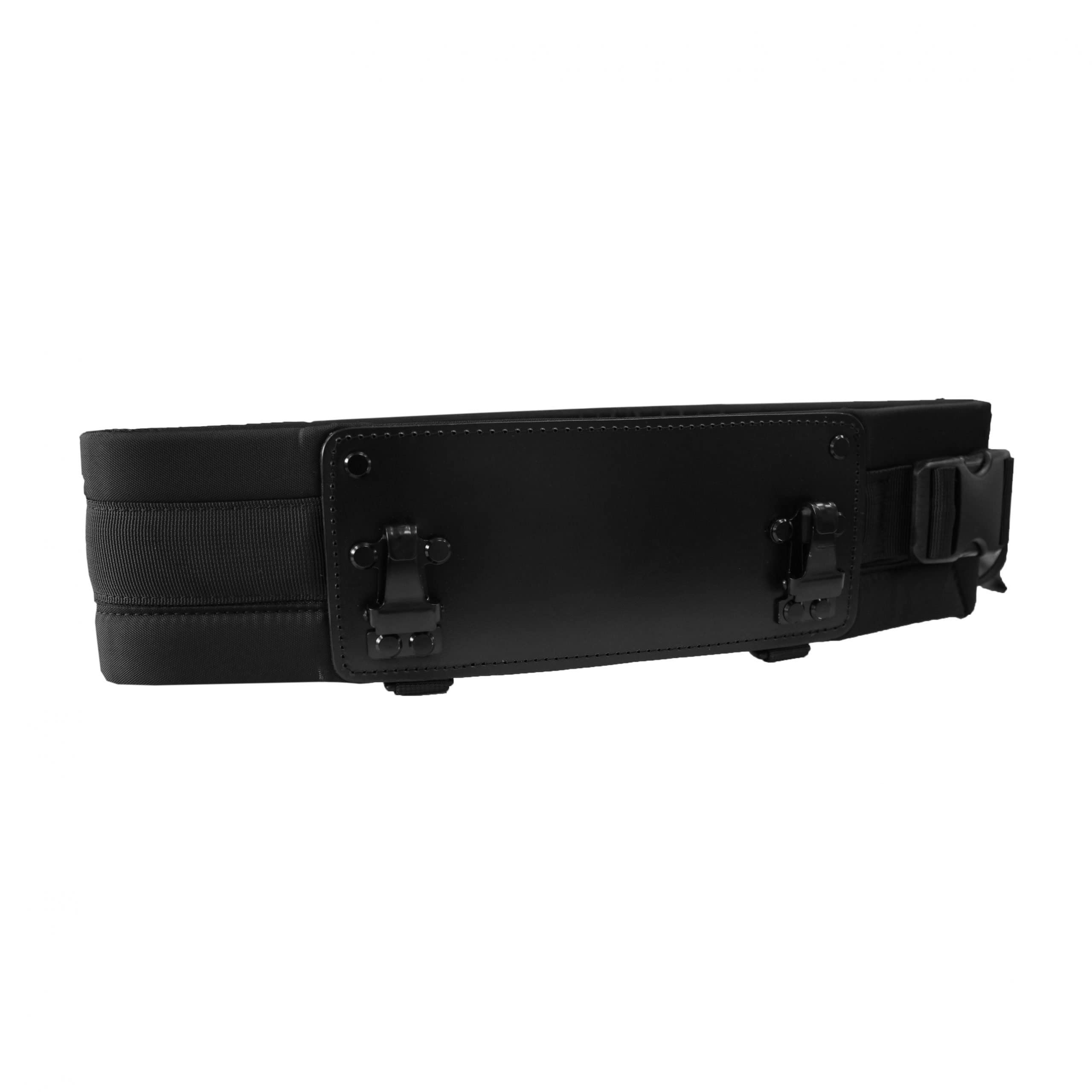Cinturón para radiocontrol de grúa original Scanreco, arnés ajustable ergonómico para mando a distancia, soporte profesional para operadores de grúa, poliéster resistente negro