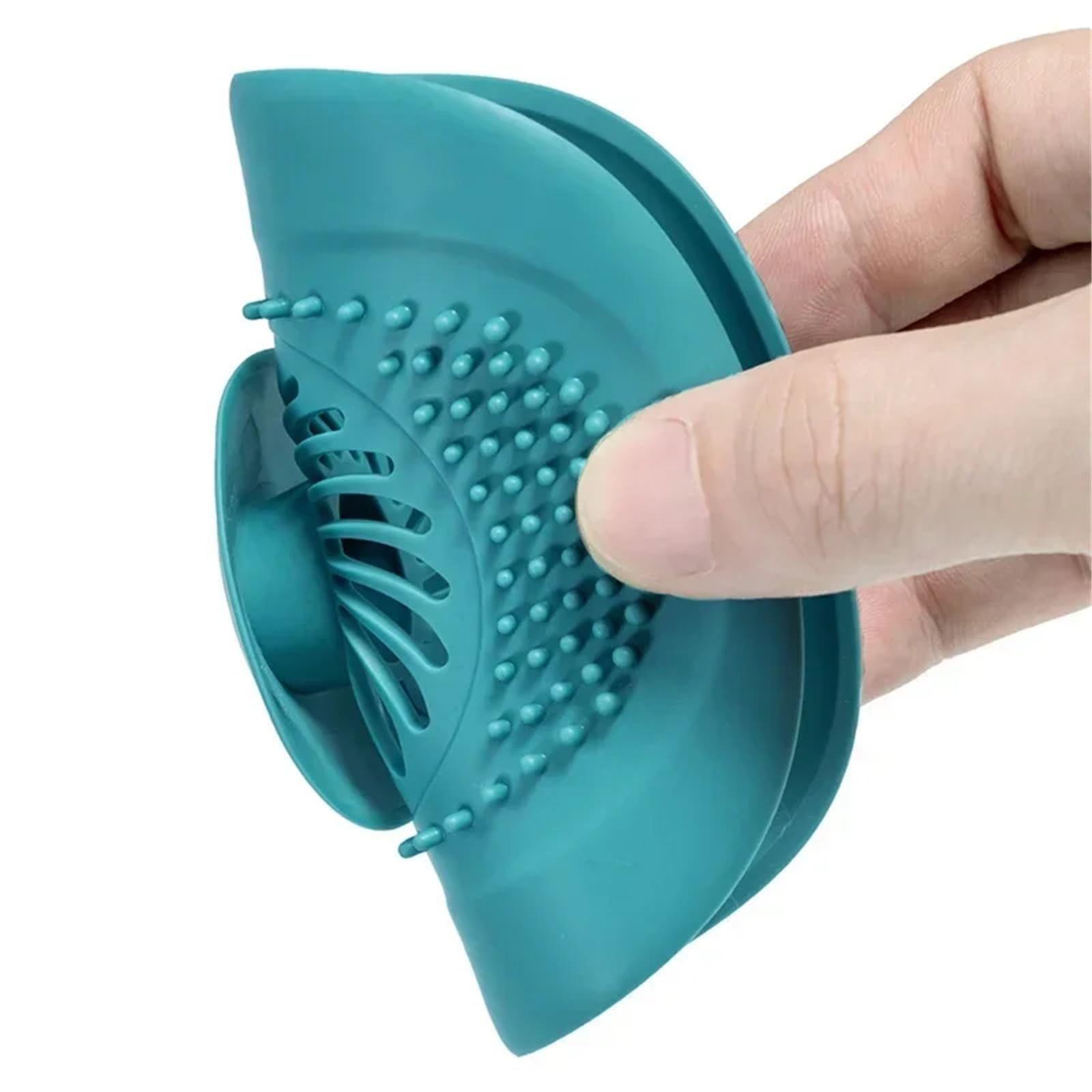 Silikon-Küchenspülenstöpsel, Duschfilter, Abflussabdeckung, Sieb, Abflusssieb, Bodenhaarfänger, Badezimmerzubehör FüR KüChe Dusche Badezimmer(Orange,3PCS)
