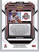 Vista 2 de 2023 Panini Prizm Draft Picks #102 C.J. Stroud Ohio State Buckeyes RC Rookie Card Official NCAA Football Card in Raw (NM or Better) Condition