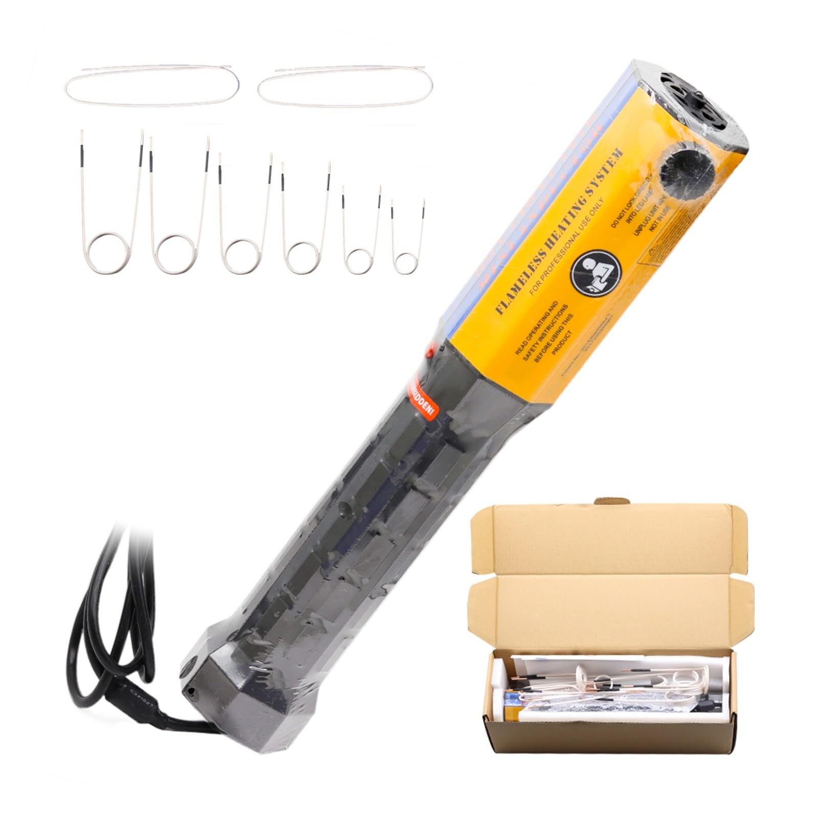 Calentadores de 1000W VAS magnéticos con bobinas, Kit de calor automático sin llama, herramientas de reparación de desensamblador de calor Equipo de calentamiento por inducción