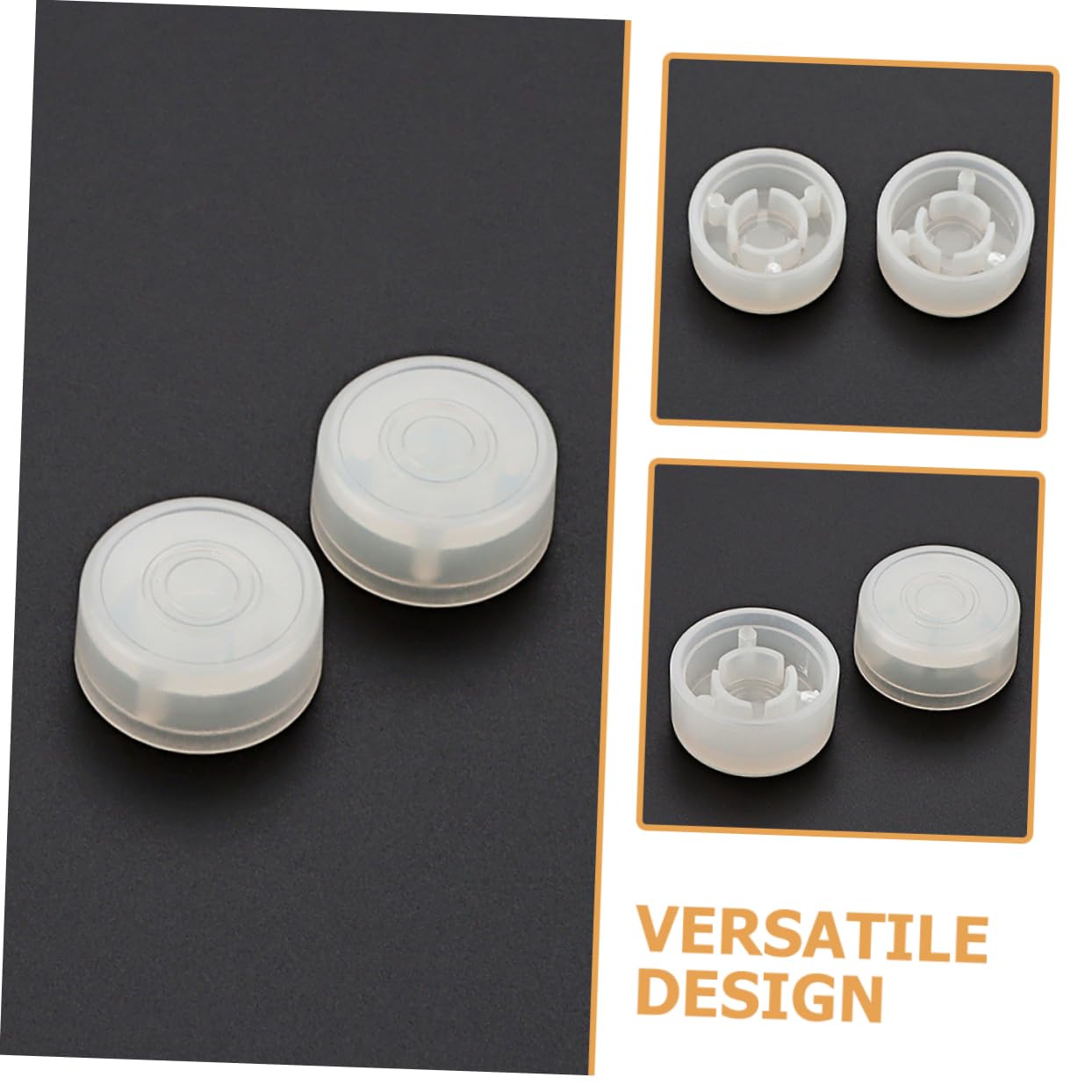 FAVOMOTO 2pcs Foot Switch Topper for Guitar Pedal Easy to Carry Effect Pedal Knob Caps