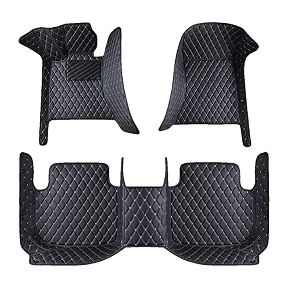 YWZQWJBC Car Floor Mats, for Audi A3 Hatchback 2013-2018 All-Weather Floor Liners with Waterproof Surface and Anti-Slip Backing, Front & Rear Full Coverage,C-Rhd
