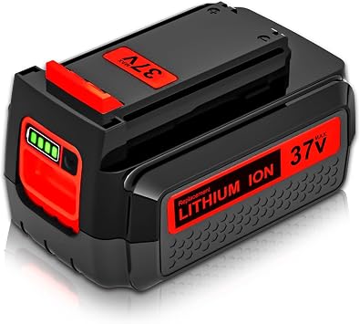 Munikind 40 Volt 3.6Ah Replacement for Black and Decker 40V Battery Lithium | LBX2040 LBXR36 LBXR2036 LST540 LCS1240 LBX1540 LST136W Compatible with Black Decker 40V String Trimmer Sweeper Mower Tools