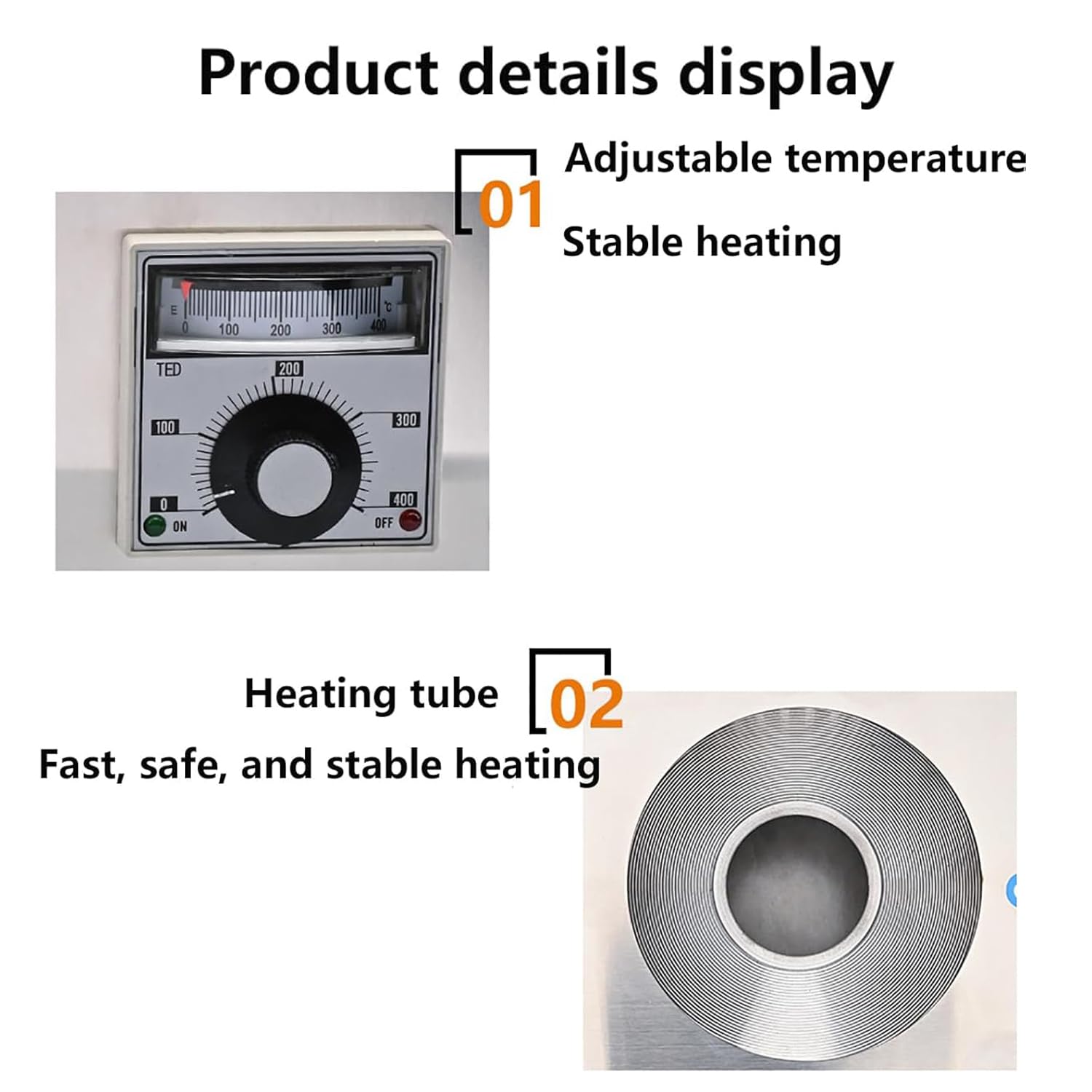 Máquina de teñido de lentes ópticas, baño de tinte de 1400 W con 6 interruptores independientes, temperatura ajustable de 0 a 400 °C, color uniforme para centros de oftalmología