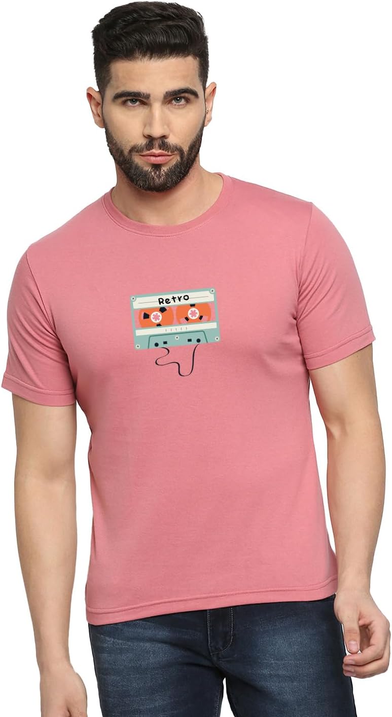 Mod Ecru Retro Cassette T-Shirt
