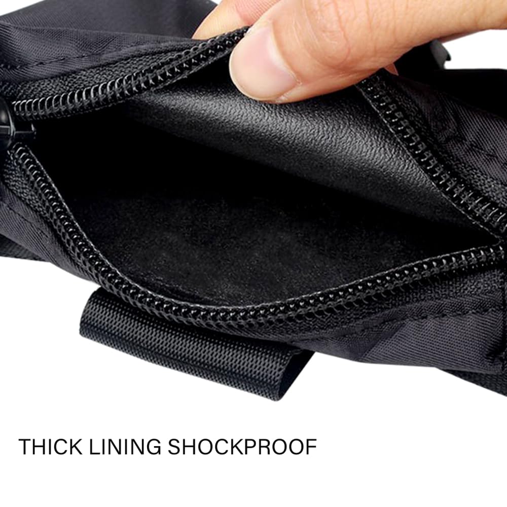 Pochette de Traqueur de Traction pour Chien,Sac de Transport pour Localisateur Animaux de Compagnie avec Sangle Réglable de 50 a 80cm pour Appareils de Localisation de Bétail(Localisateur Non Inclus)