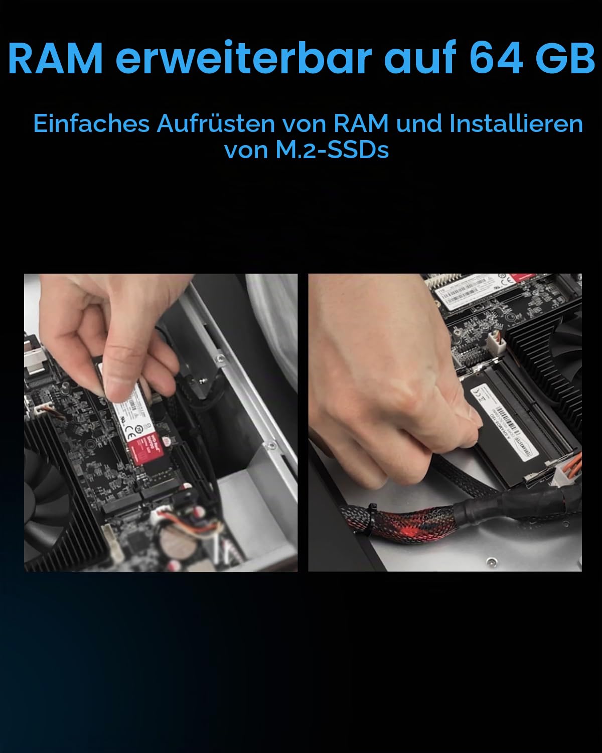 TERRAMASTER U4-500 4Bay Ultra-Short Rackmount NAS für Unternehmen (Diskless)