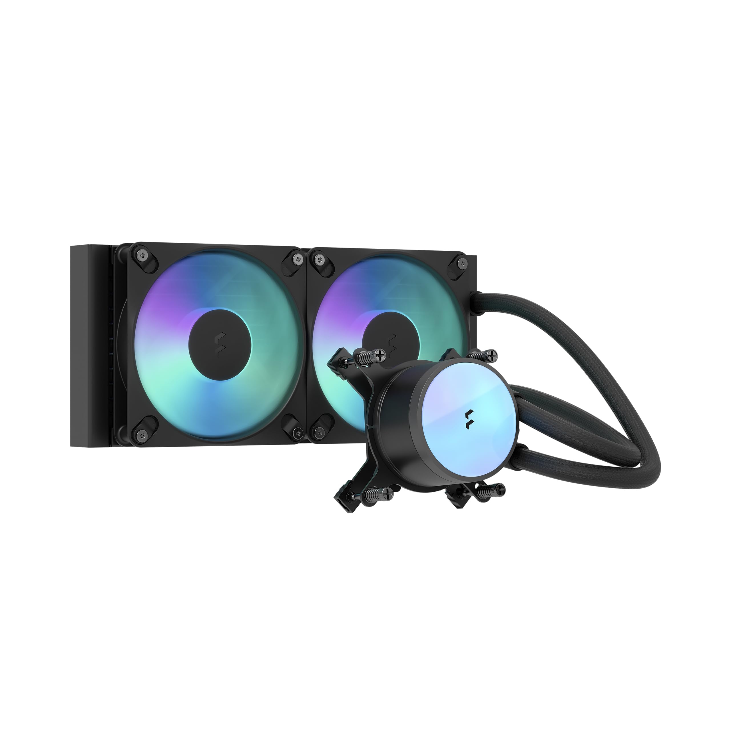Fractal Design Radius 240 RGB, Black - Refroidisseur liquide AIO